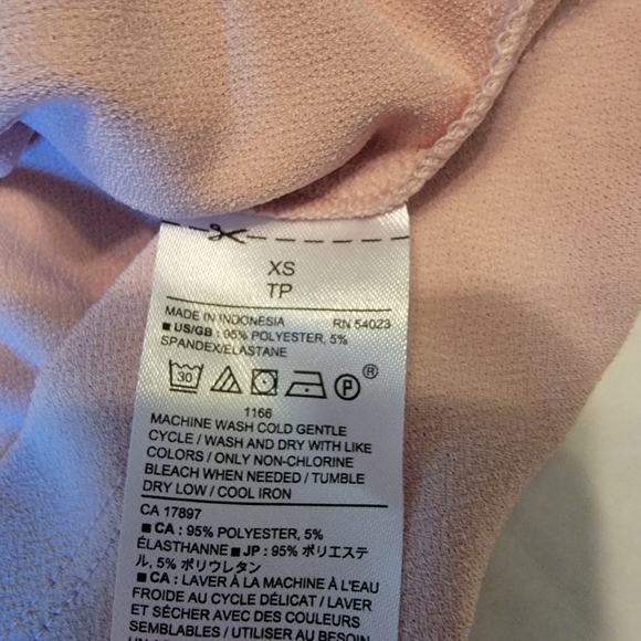 Banana Republic blouse. Dusty pink. Sz. XS - Picture 5 of 6